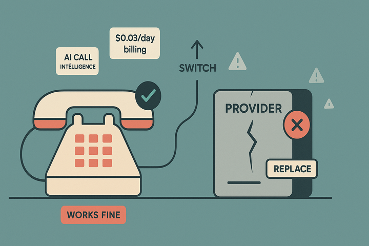 Switching business phone providers doesn't mean buying new phones. Keep your Yealink or Grandstream desk phones, port your numbers, and finally get modern software.